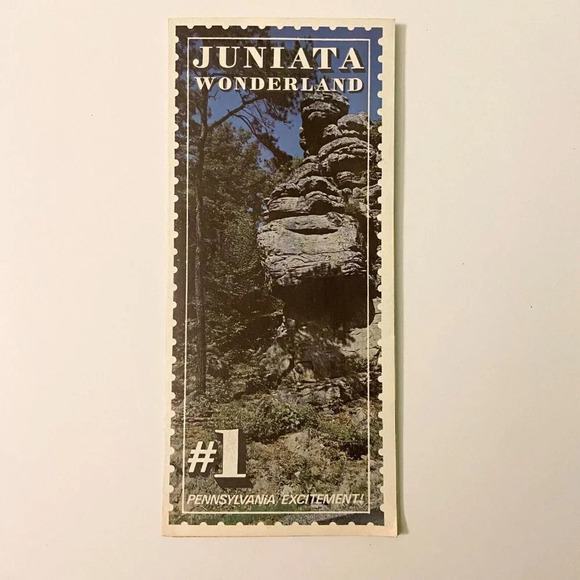 Vintage Juniata Wonderland Pennsylvania Travel Brochure Souvenir - Picture 9 of 9